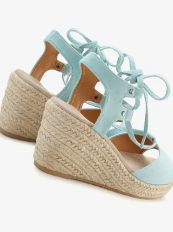 Sandales compensées talon confortable