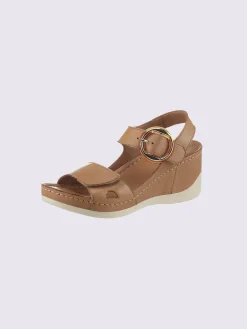 Sandales cuir nappa de vache