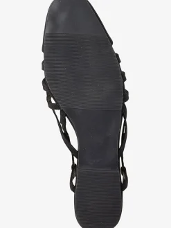 Sandales empiècements élastiques modelants