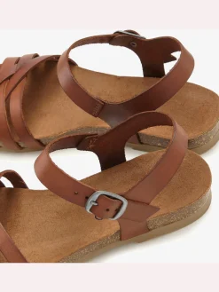 Sandales en cuir