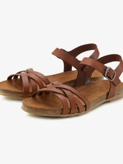 Sandales en cuir