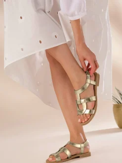 Sandales matière synthétique