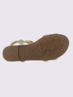 Sandales matière textile agréable à porter