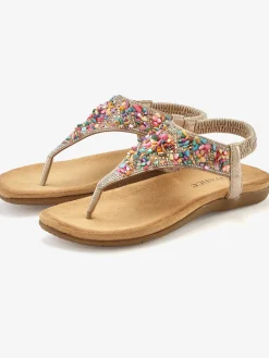Sandales ornées de petites pierres fantaisie