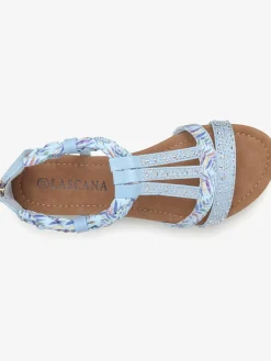 Sandales superbes éléments décoratifs, brides raffinées et petites pierres brillantes fantaisie brillantes