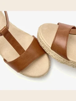 Sandales talon confortable