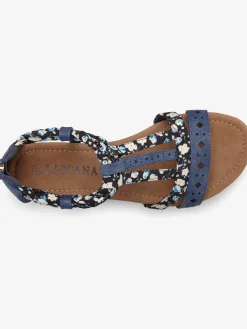 Sandales talon légèrement compensé et très confortable