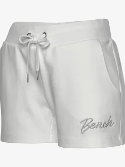 Short décontracté short, ceinture élastique à coulisse
