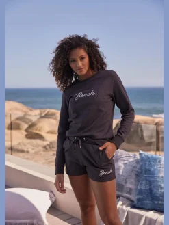 Short décontracté short confortable avec ceinture à coulisse