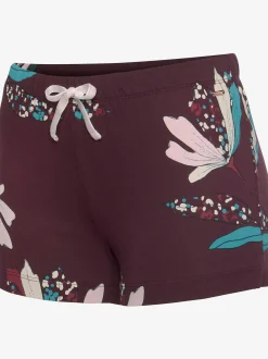 Short de pyjama élégant short de nuit avec motif sur toute la surface
