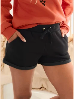 Short en matière sweat pantalon de jogging court