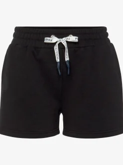 Short en matière sweat short molletonné confortable avec poches latérales fendues pratiques