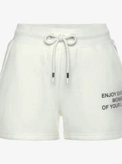 Short en matière sweat short sweat effet délavé
