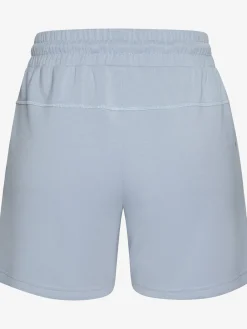 Short en matière sweat short détente avec poches latérales fendues