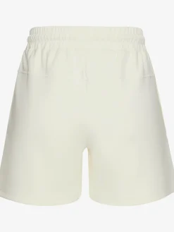 Short en matière sweat short détente avec poches latérales fendues