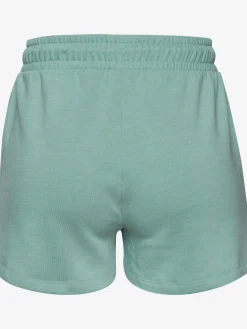 Short en matière sweat short sweat avec ruban à coulisse élastique