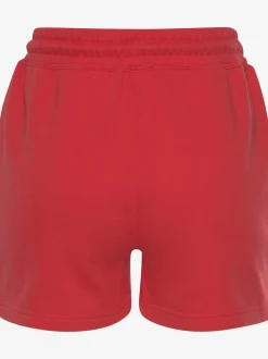 Short en matière sweat short avec ceinture à coulisse élastique