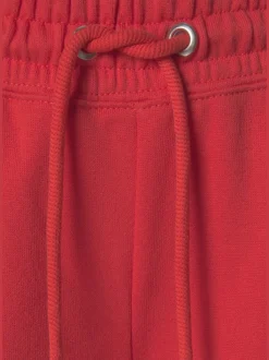 Short en matière sweat short avec ceinture à coulisse élastique