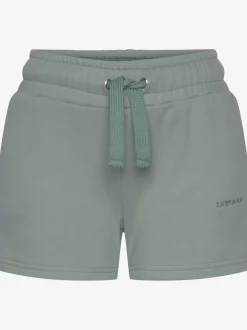 Short en matière sweat short d'intérieur avec logo brodé