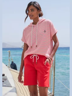 Short sweat au coloris uni tendance