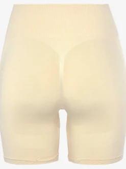 Short technique short sans coutures avec structure côtelée et effet moulant