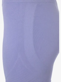 Short technique short sans coutures avec structure côtelée et effet moulant
