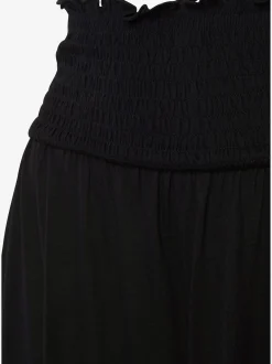Shorts jupe-culotte avec bords-côtes confortables