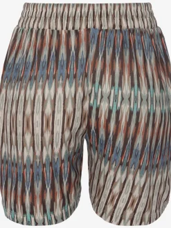 Shorts large ceinture lisse devant