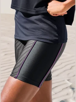 Shorts short performance avec imprimé animal
