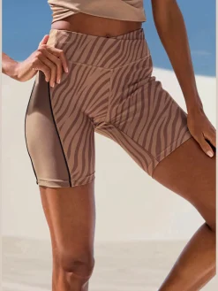 Shorts short performance avec imprimé animal