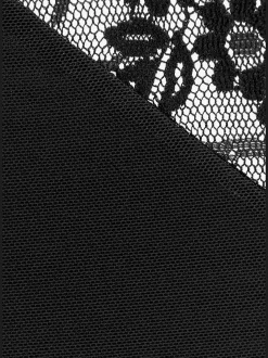 Slip dentelle jacquard