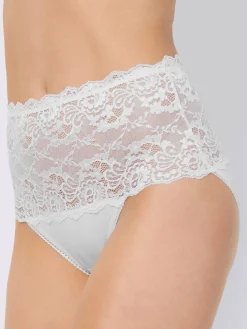 Slip taille haute jersey fin