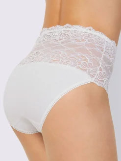 Slip taille haute jersey fin