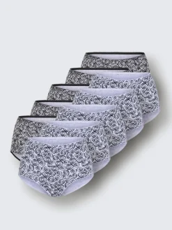 Slip taille haute jersey fin