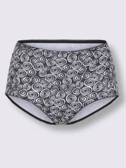Slip taille haute jersey fin