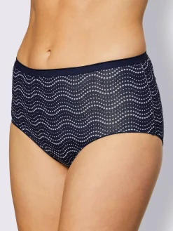 Slip taille haute jersey fin