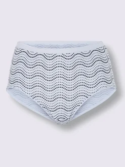 Slip taille haute jersey fin