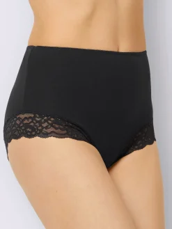 Slip taille haute jersey fin