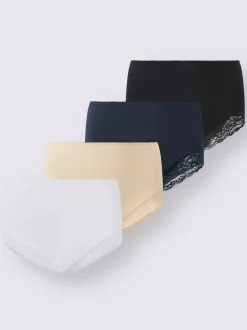 Slip taille haute jersey fin