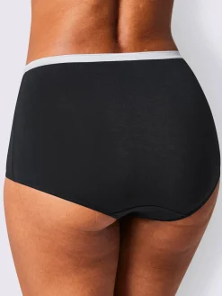 Slip taille haute jersey fin