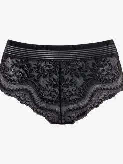 Slip taille haute petite fleur gold