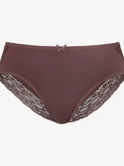 Slips jazz joli dégradé de dentelle des côtés vers l'arrière