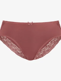 Slips jazz joli dégradé de dentelle des côtés vers l'arrière
