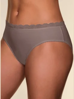 Slips jazz panties avec joli bord en dentelle