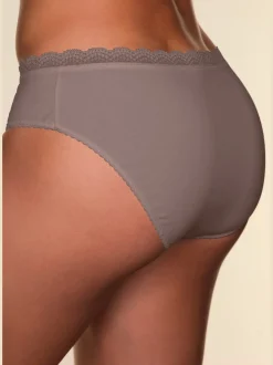 Slips jazz panties avec joli bord en dentelle