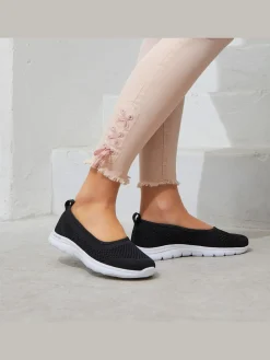 Sneakers ballerines chaussures en textile, chaussures en tissu – particulièrement légères et aérées