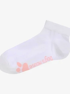 Socquettes motif de pattes doux sous la semelle