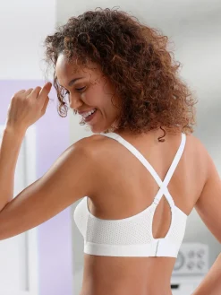 Soutien-gorge de sport sans armatures très pratique
