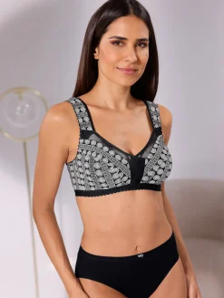 Soutien-gorge large sans armatures bon. b, c, d, e