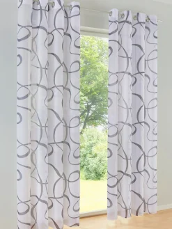 Store décoratif motif imprimé